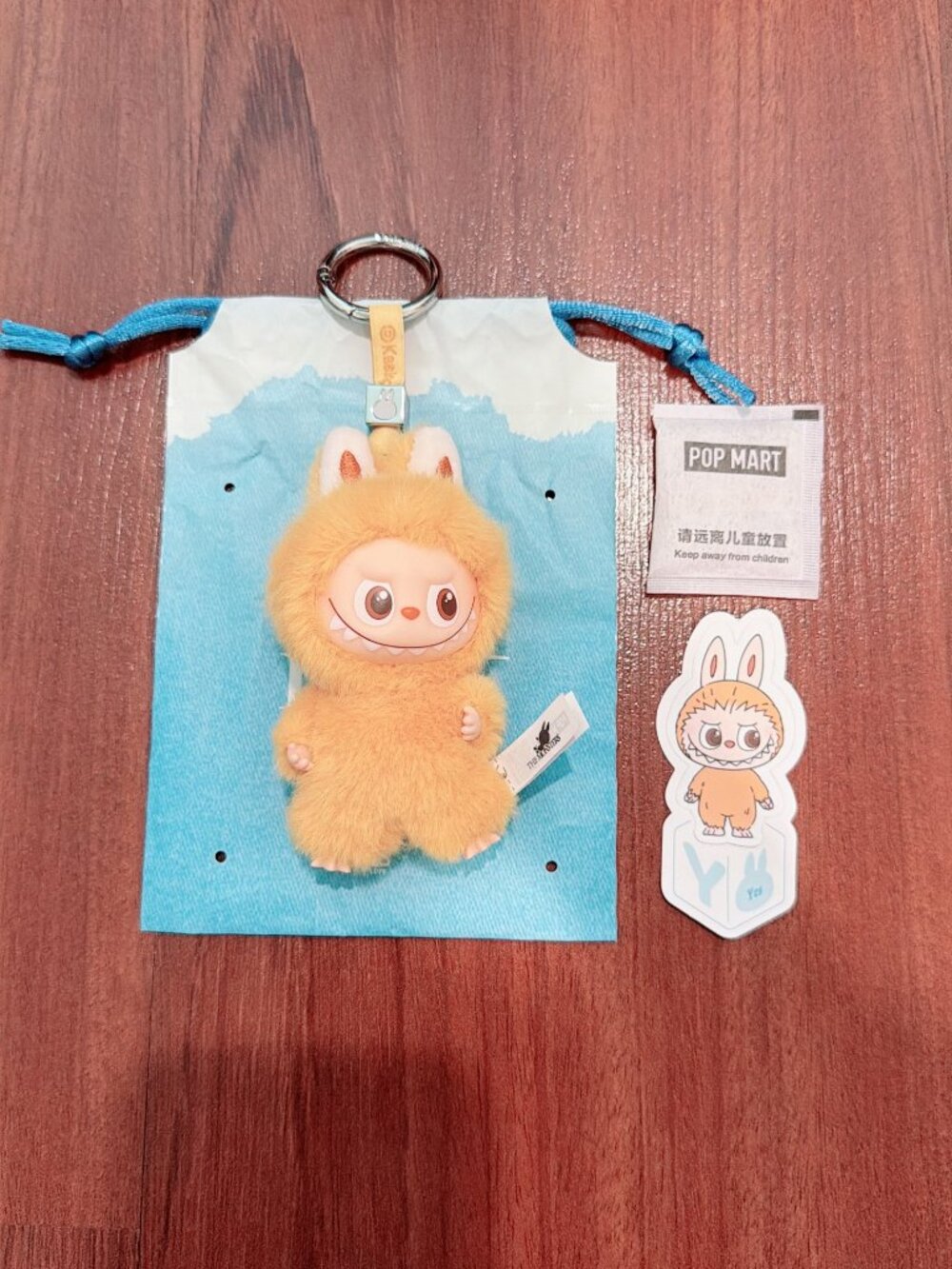 POP MART THE MONSTERS LABUBU PIN FOR LOVE - LETTER Y